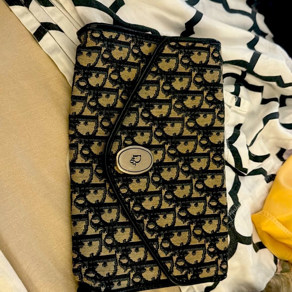 Antique vintage dior pouch purse